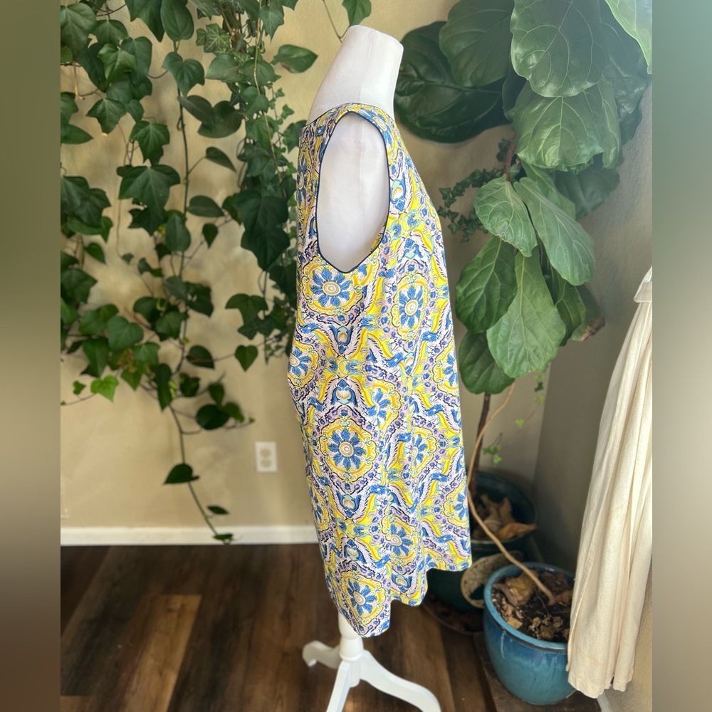 BETSEY JOHNSON Retro Sleeveless Sheath Dress | 14 - Picture 3 of 7